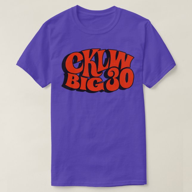 Retro CKLW 800 Windsor Radio Station T Shirt (Design framsida)