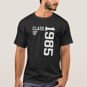 Retro Class of 1985 Senior High School Reunion Vin T Shirt