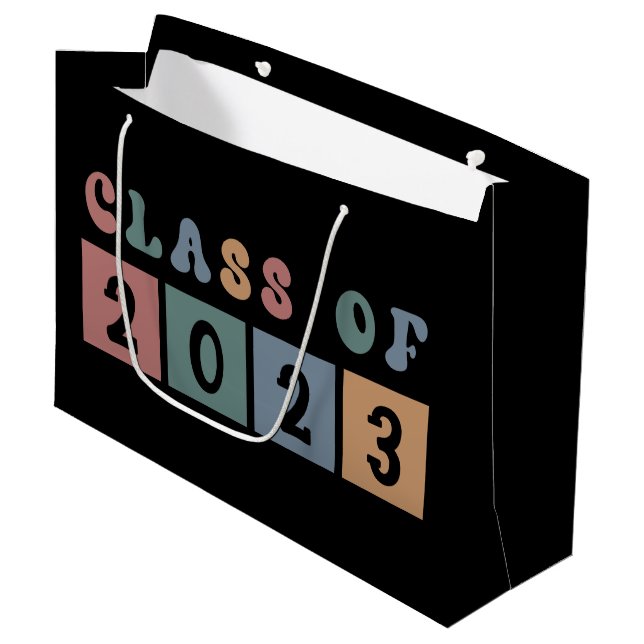 Retro Class of 2023 School-examen Gift (Framsidan Vinklad)