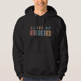 Retro Class of 2023 School-examen Gift Hoodie