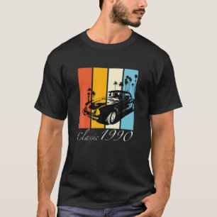 Retro Classic 1990 Vintage bil 31a Birthday Gift T Shirt