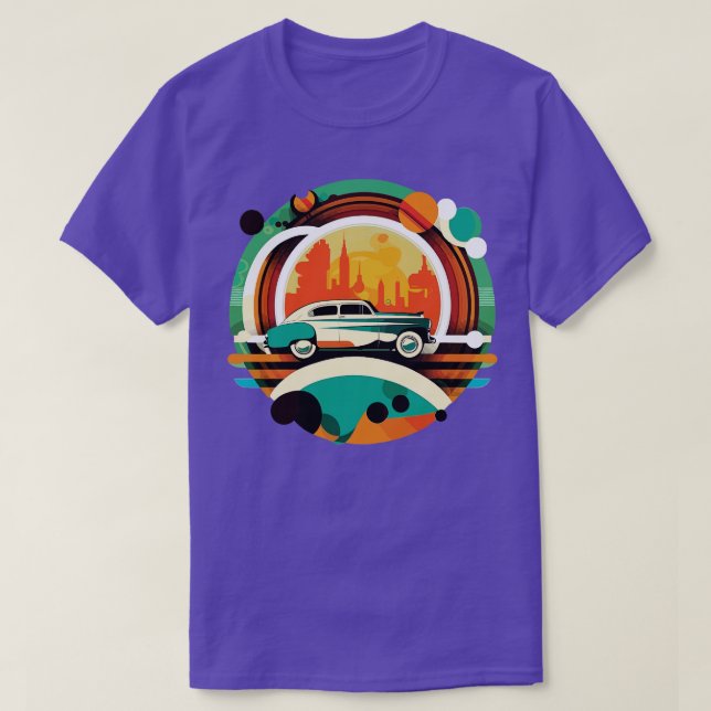 Retro Classic 6 T Shirt (Design framsida)