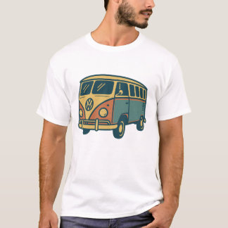 Retro Classic Car T-Shirt - Automatisk estetisk Vi