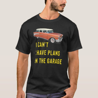 Retro Classic Hotrod Jag kan inte ha planer i G T Shirt