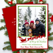 Retro Classic Mid-Century Anpassningsbar Photo-jul