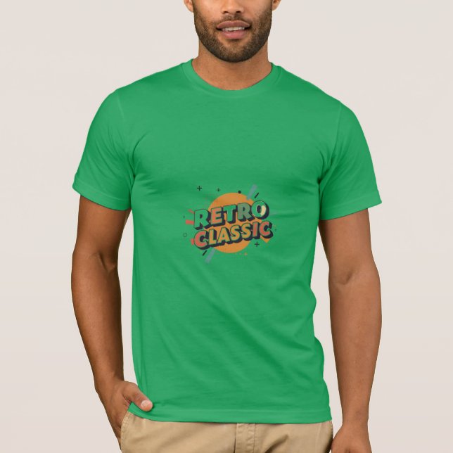 "Retro Classic" T Shirt (Framsida)