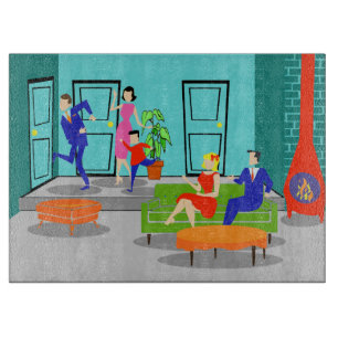 Retro Classic Television Clearboard