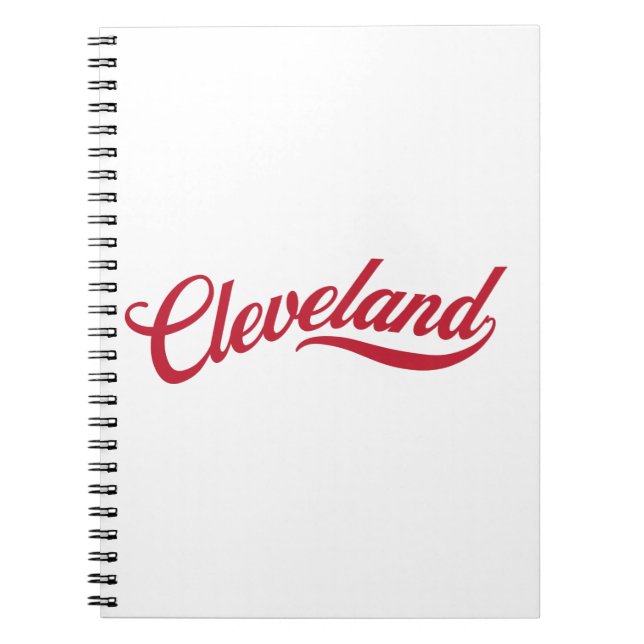 Retro Cleveland Anteckningsbok (Framsidan)