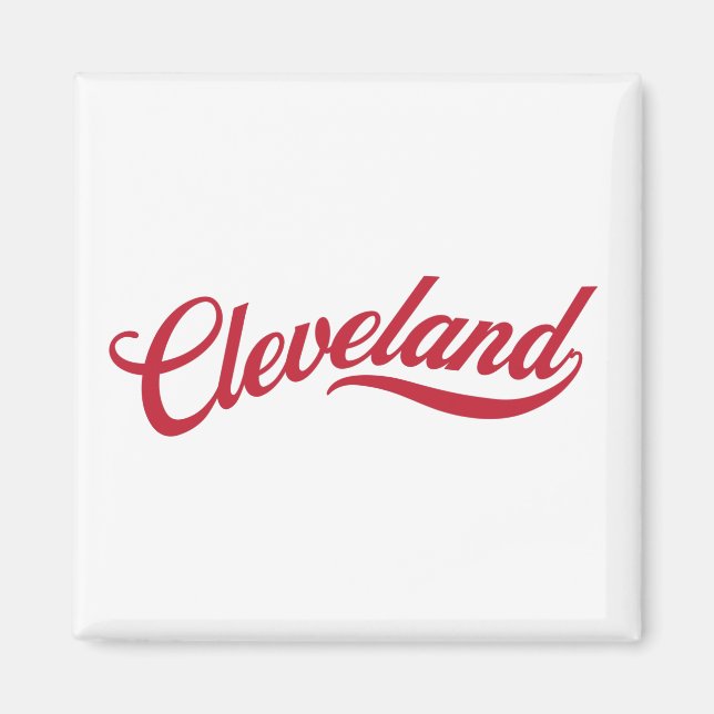 Retro Cleveland Magnet (Framsidan)
