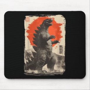 Retro Clic Sällsynt Japansk Konst Jätte Kaiju  Musmatta