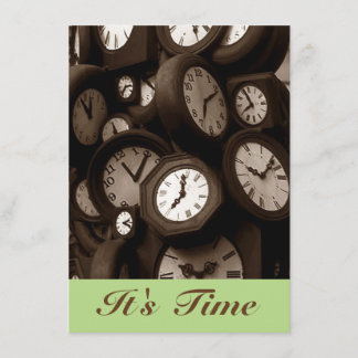 Retro Clocks Det är dags för Gr8-påminnelser Meddelande