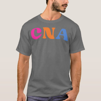 Retro CNA Nurse Assistant med svart stutthoskop t T Shirt