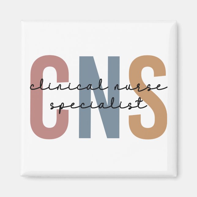 Retro CNS Klinisk sjuksköterska Magnet (Framsidan)