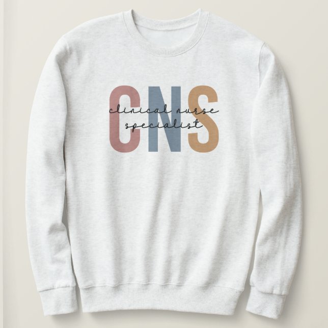 Retro CNS Klinisk sjuksköterska T Shirt (Design framsida)