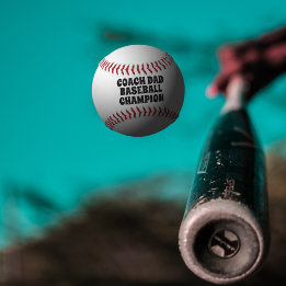 Retro Coach Pappa Anpassningsbar Champion Baseball