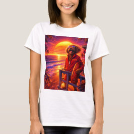 Retro Cockapoo Livräddare T Shirt