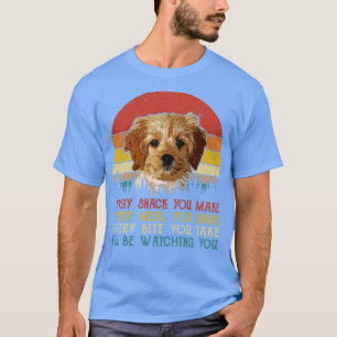 Retro Cockapoo varje gång du gör varje mål du äter T Shirt