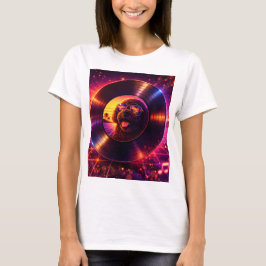 Retro Cockapoo Vinylskiva T-Shirt 80-Talsmusik