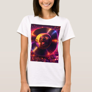 Retro Cockapoo Vinylskiva T-Shirt 80-Talsmusik