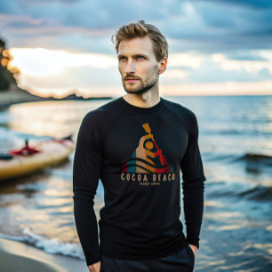 Retro Cocoa Beach Kayaking T Shirt