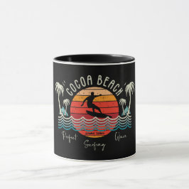 Retro Cocoa Beach Mugg