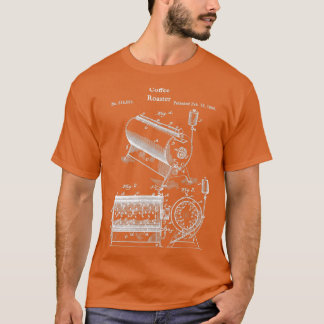 Retro Coffee Roaster - Mörk Roast Bean Rosting T Shirt