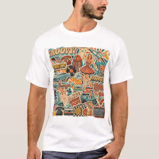 Retro Collage Surrealism Art Shirt | Vintage Aesth T Shirt