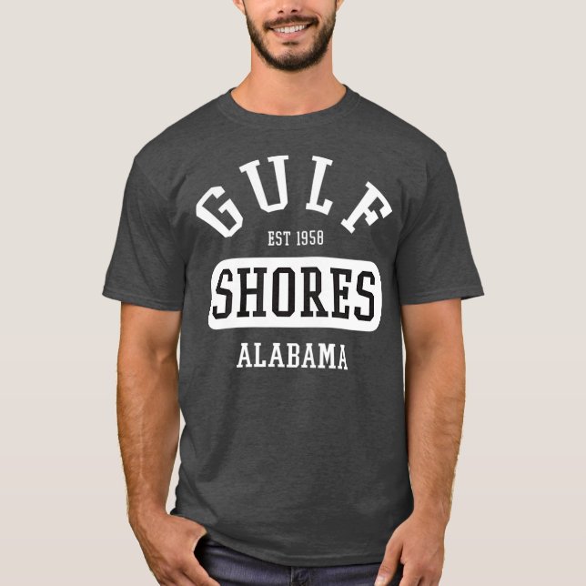 Retro College Stil Bukt visar AL Women Manar T Shirt (Framsida)