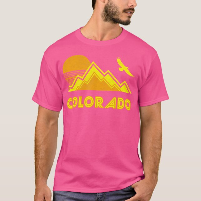 Retro Colorado Distress Hiking Tee (Framsida)