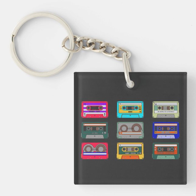 Retro Colorful Cassettes 80's Nostalgia (Framsidan)