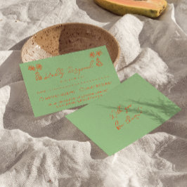 Retro Colorful Hand plockade Bright Färg Roligt Br OSA Kort