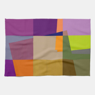 Retro Colorful Pop Art 2 Kökshandduk