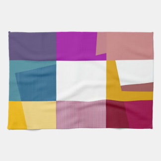 Retro Colorful Pop Art Kökshandduk