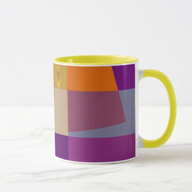 Retro Colorful Pop Art Mugg (Höger)