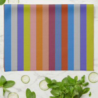 Retro Colorful Rand Mönster #38 Kökshandduk
