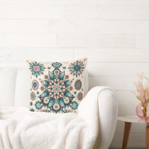 Retro Colorful Snowflake Winter Mönster