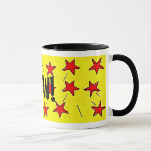 Retro Comix Stars "WOW"! Mugg