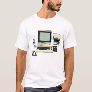 Retro Commodore 64-dator (Legend) T Shirt