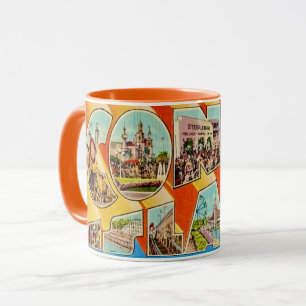 Retro Coney Island NY vykortskopp Mugg