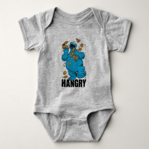 Retro Cookie Monster   Glädjande T Shirt
