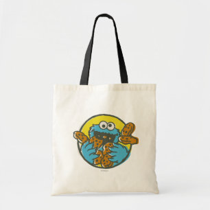 Retro Cookie Monster Tygkasse