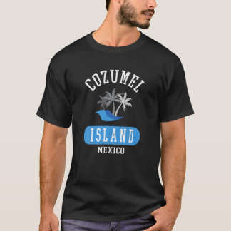 Retro Coola Cozumel Original Mexico Beacher Novelt T Shirt