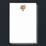 Retro Coola Julgran Dekorationer Post-it Block<br><div class="desc">Fästande anteckningar med illustrationen vintage stil. Tre röda jultomter omgivna av grönt och bär. Retro-coola.</div>