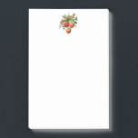 Retro Coola Julgran Dekorationer Post-it Block<br><div class="desc">Fästande anteckningar med illustrationen vintage stil. Tre röda jultomter omgivna av grönt och bär. Retro-coola.</div>