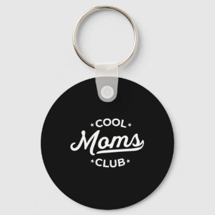 Retro Coola Mammor Klubb Family Funny Mamma Pocket Nyckelring