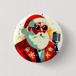 Retro Coola Santa Knapp