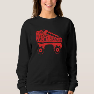 Retro Coola Skatt så här rullar jag Skatt T Shirt