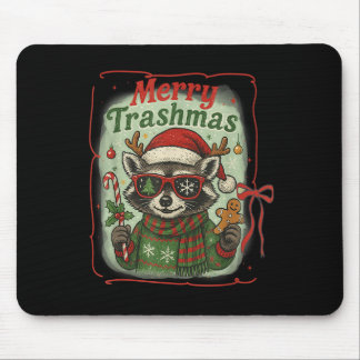 Retro Coquette Merry Trashmas Raccoon jul Cu Musmatta