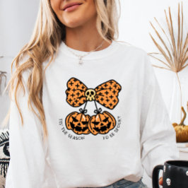 Retro Coquette "Tis the Season to be Spooky" T Shirt