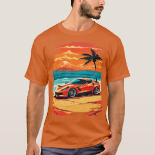 Retro Corvette T Shirt